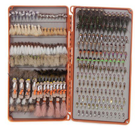 Tacky Double Haul Fly Box burnt orange