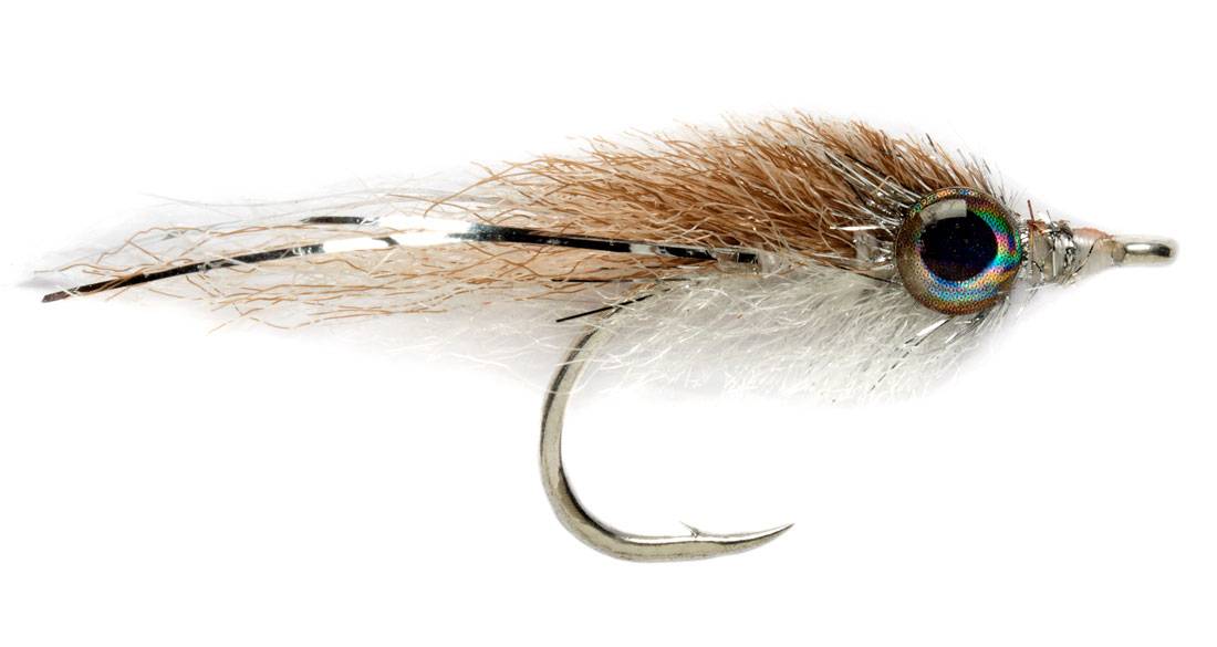Fulling_Mill_Streamer_Salty_Minnow_tan_white_1 Bindebeispiel