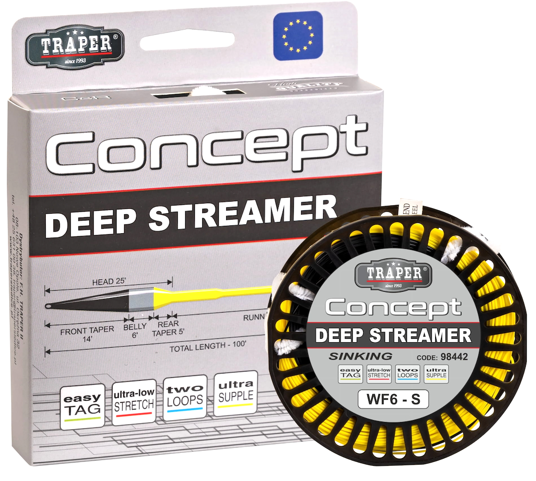 Traper Concept Deep Streamer 14ft Sink Tip Fly Line