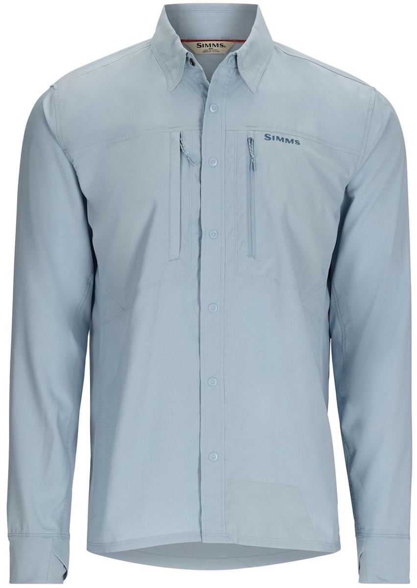 Simms Latitude BiComp Shirt Steel Blue