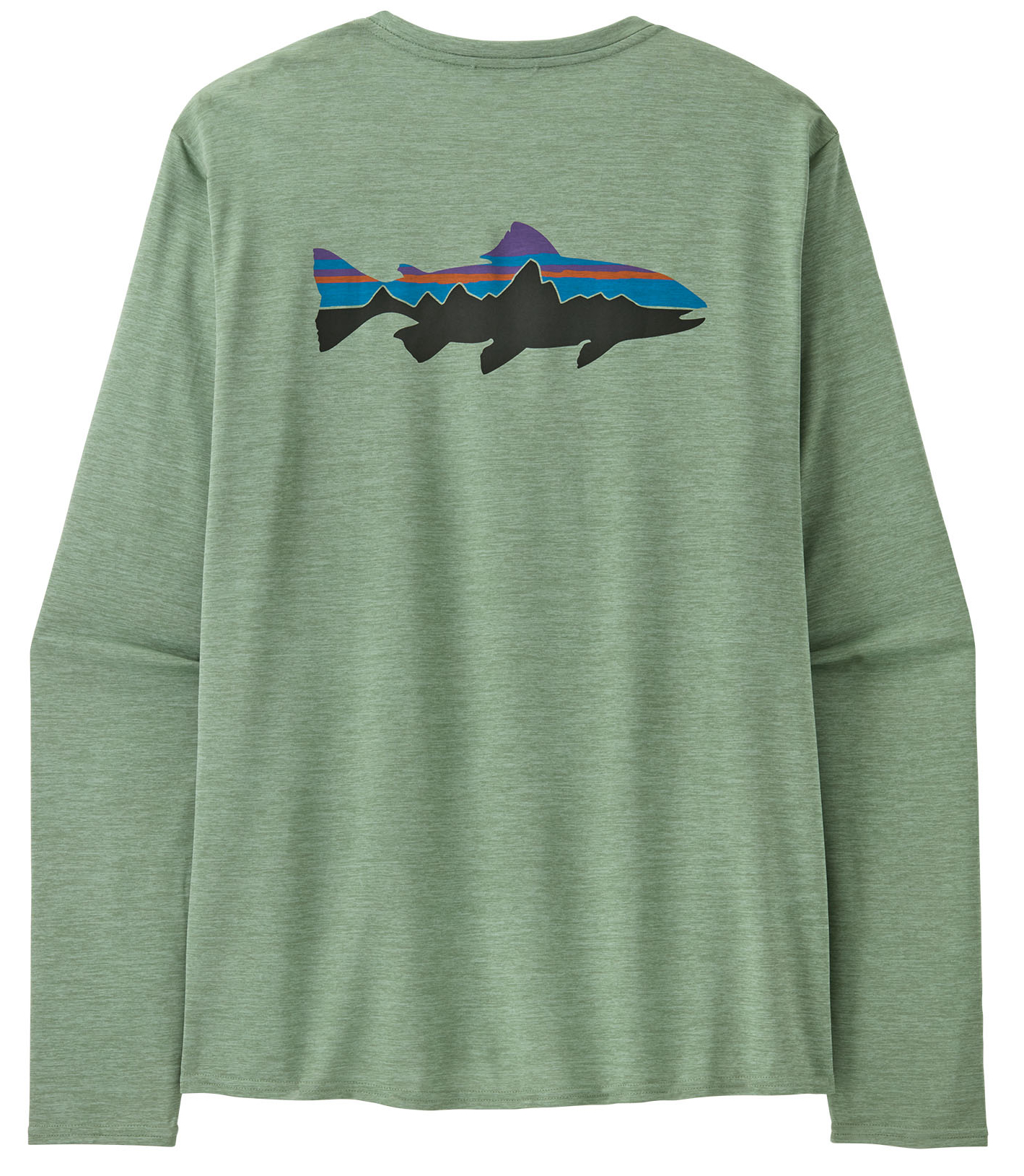 Patagonia L/S Cap Cool Daily Graphic Shirt - Waters FEWX