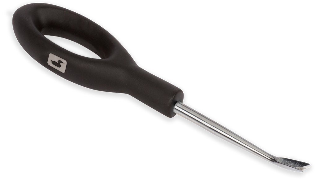 Loon Ergo Easy Cutter - Black - a simple way to cut thread, flash, floss, silk, feathers, GSP or rub