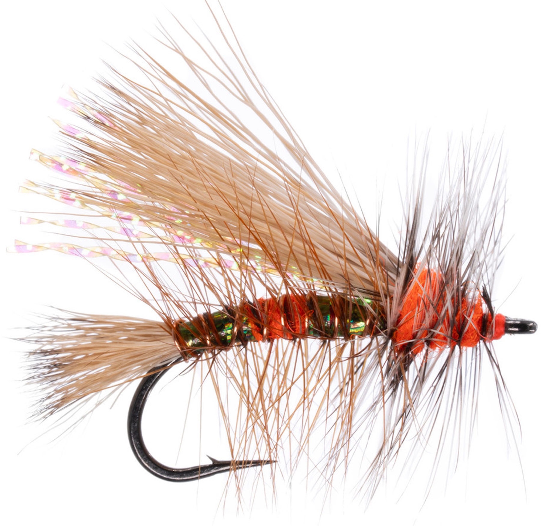 Umpqua Fly Naked Stimulator Kaufmann Royal #10 dry fly