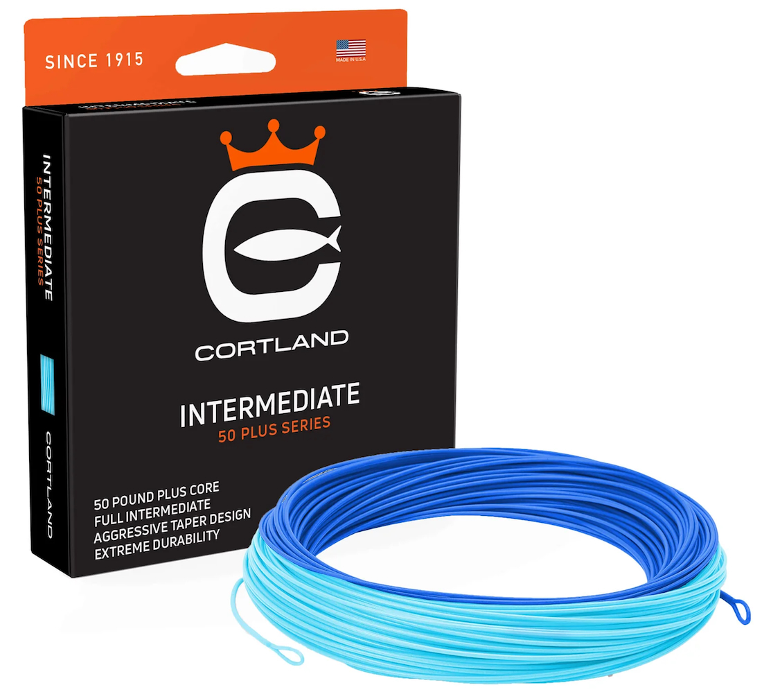 P-25686_Cortland_Big_Game_50-_Fliegenschnur_Intermediate_ Cortland 50+ Big Game Tropic Series Full Intermediate Fly Line