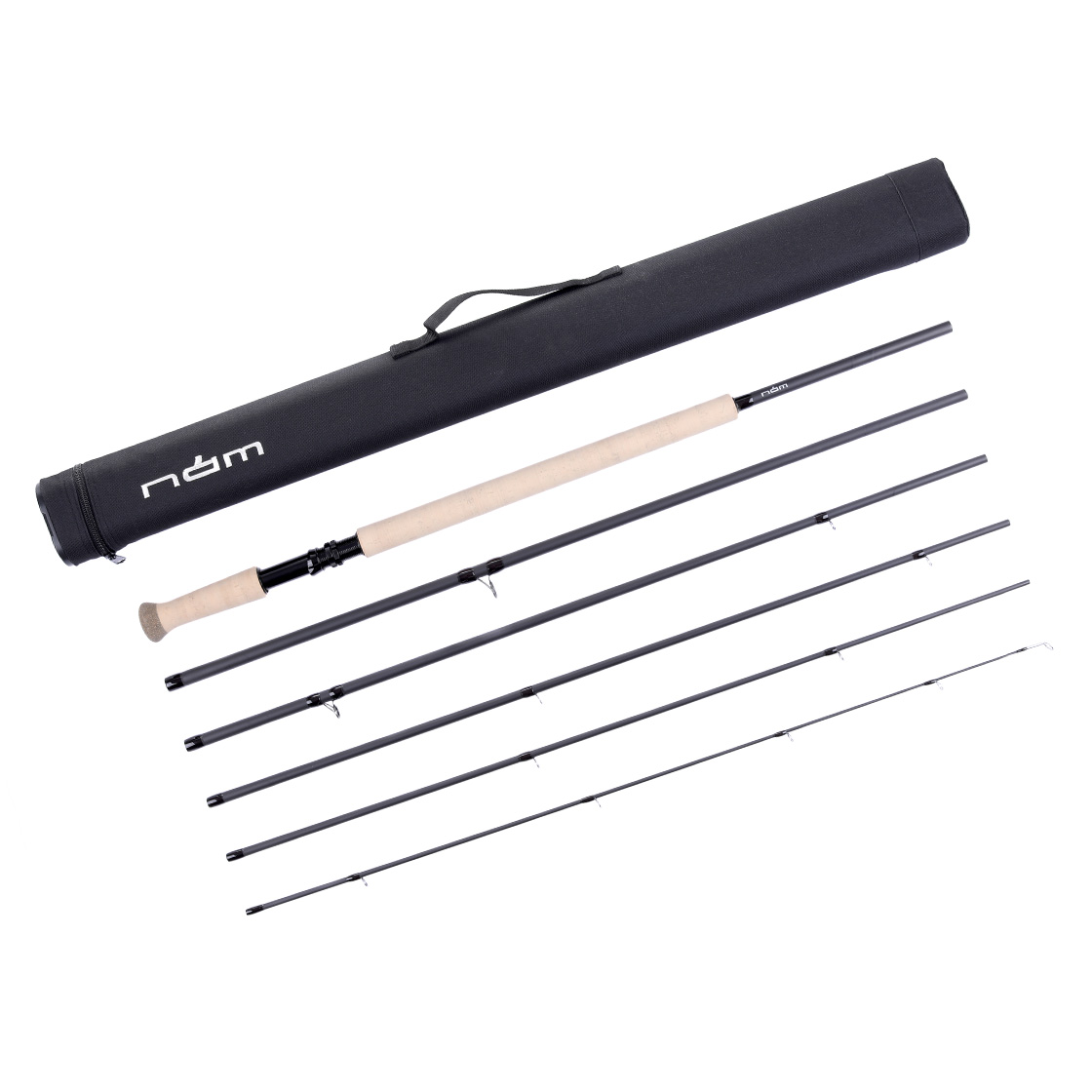 Nam VOR Spey Delgado Zweihand Fliegenrute 6pcs