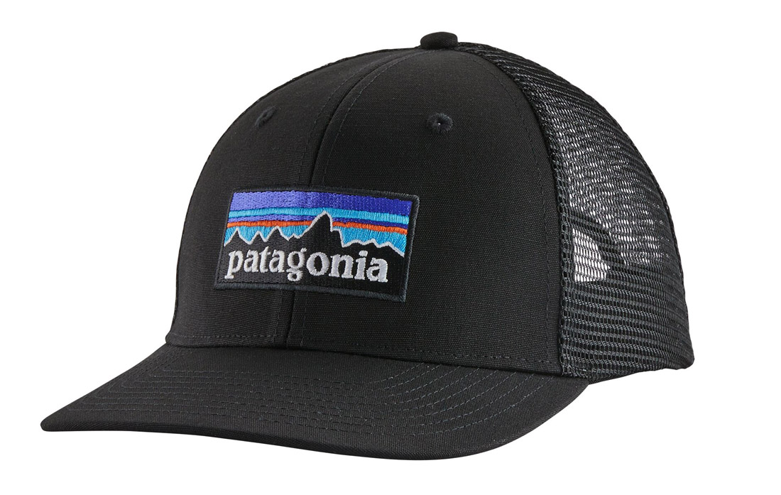 patagonia_p6_logo_trucker_blk Patagonia P-6 Logo Trucker Hat BLK