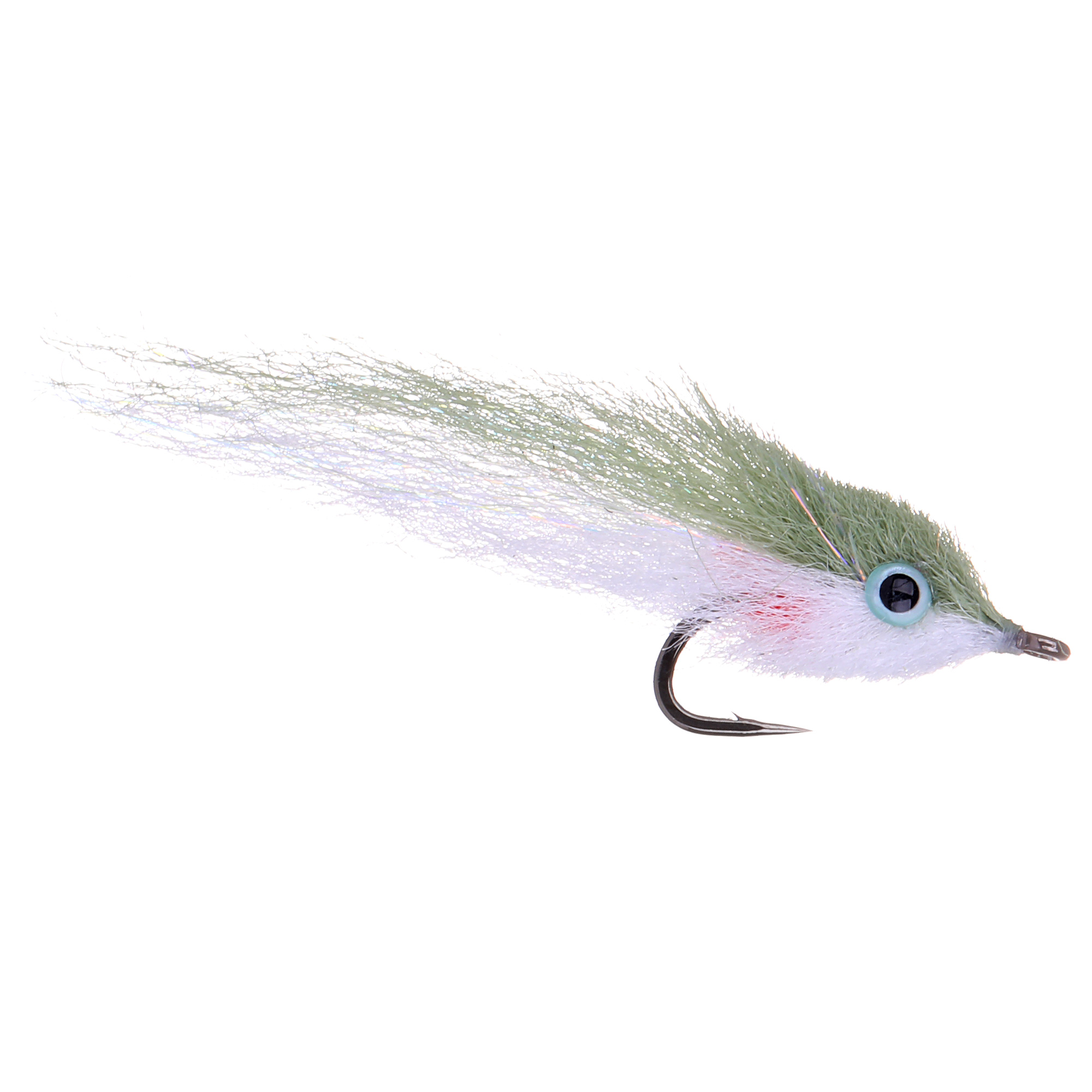 Enrico Puglisi PERFECT MINNOW STREAMER - PALE OLIVE - #2