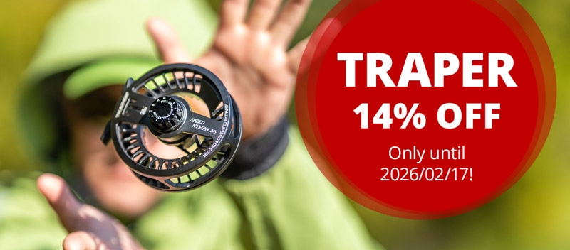 14% off TRAPER until 02/17