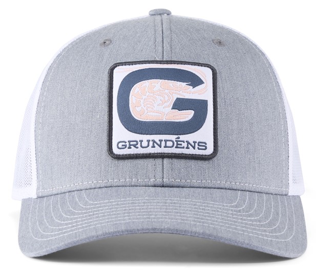 Grundéns G-Shrimp Trucker Cap Kappe heather grey