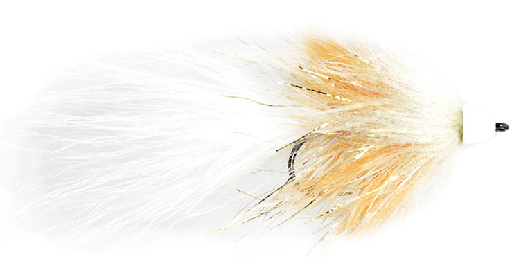Fulling Mill Streamer - Complex Twist Bugger white