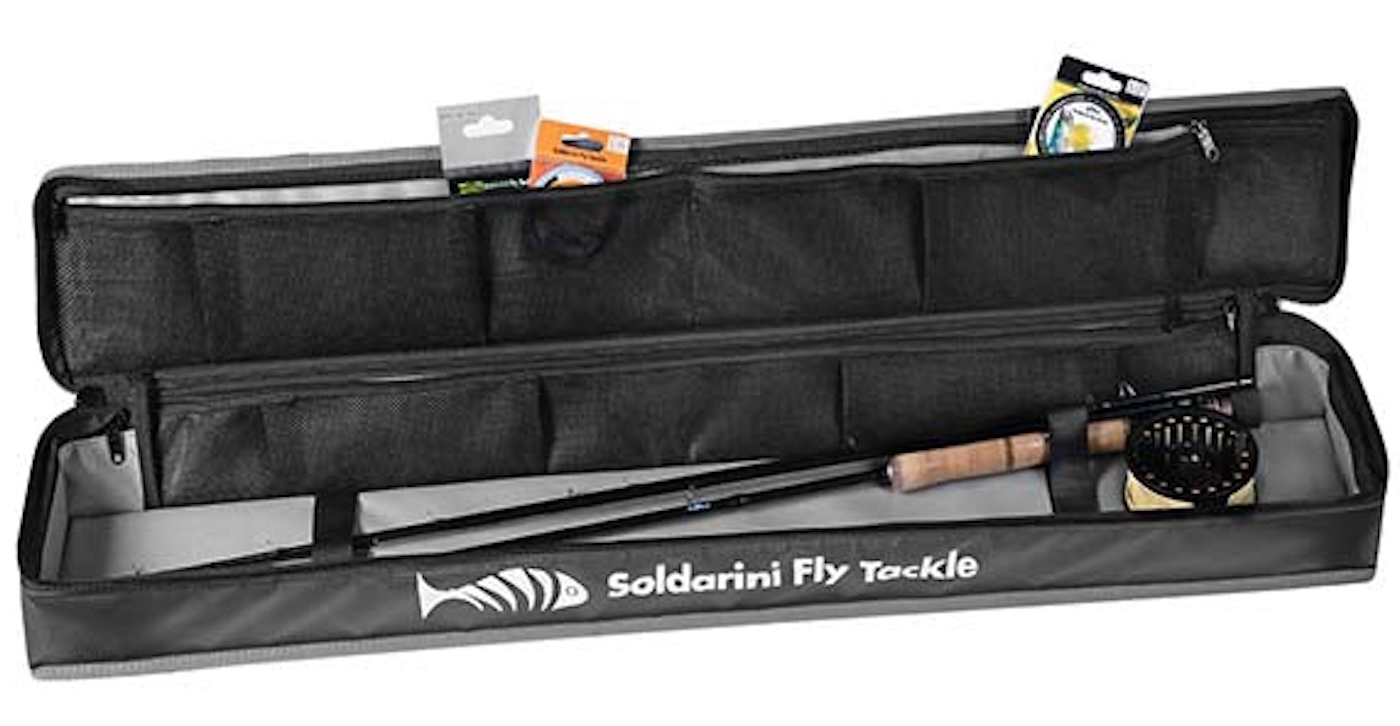 Soldarini Waterproof Travel Rod Case 12ft rod case