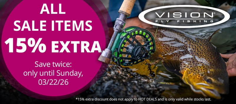 VISION: 15% Extra off all Sale items until 3/22