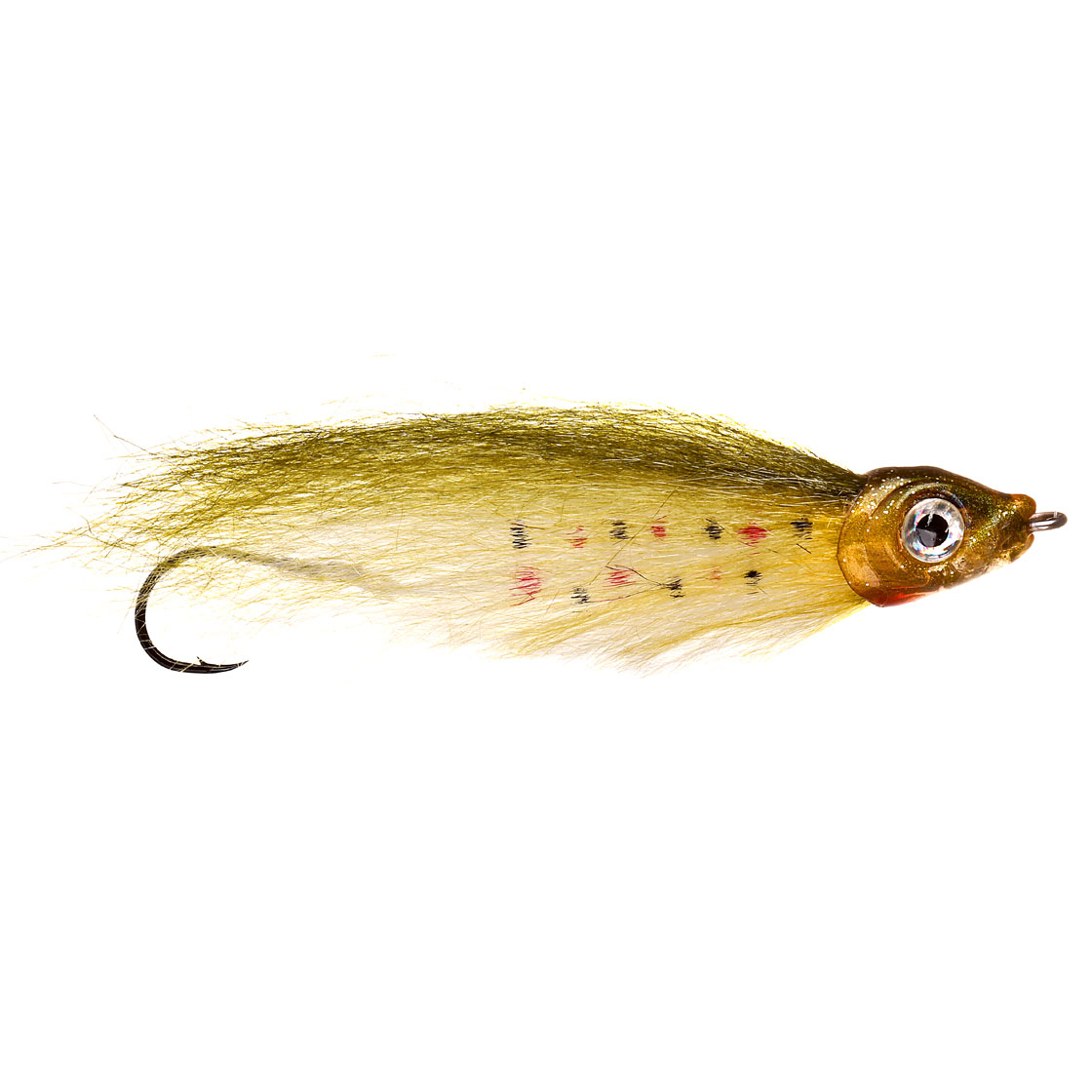 Wurm Intruder Streamer 3D-Head Brown Trout