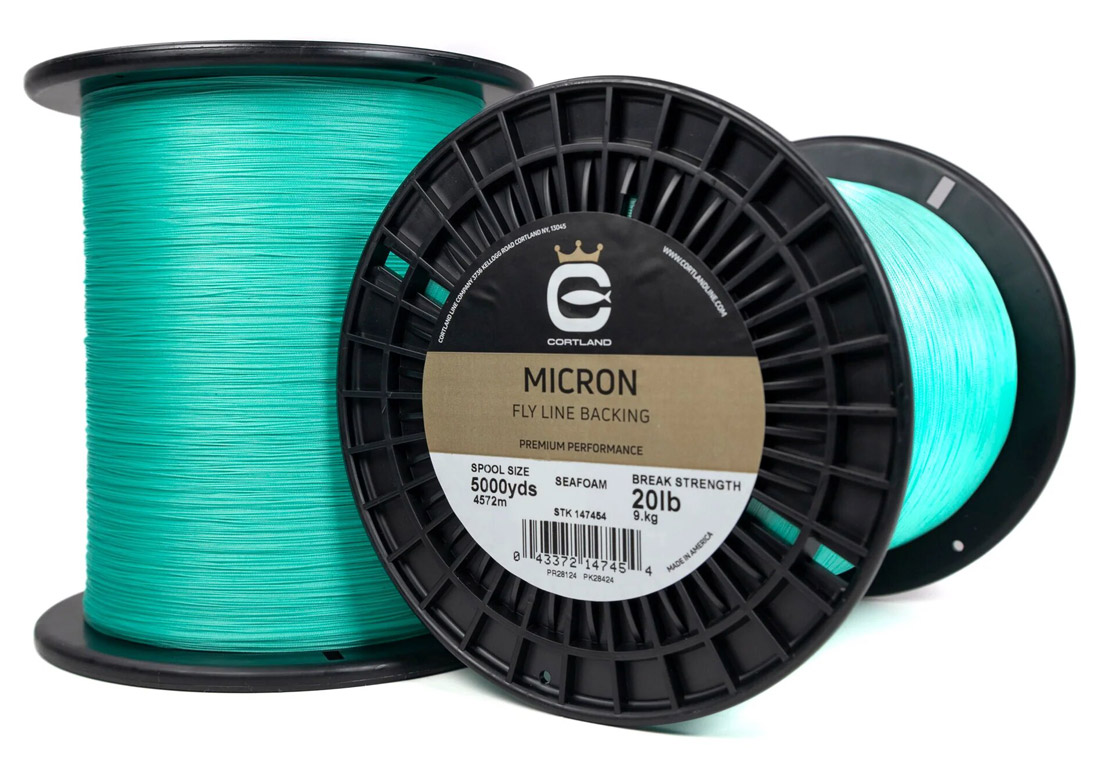 Cortland Micron Backing seafoam