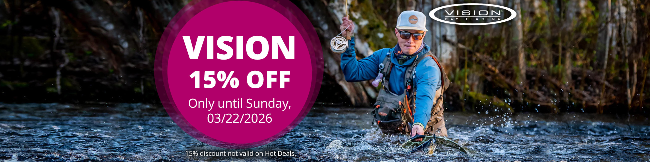 15% off VISION until 3/22