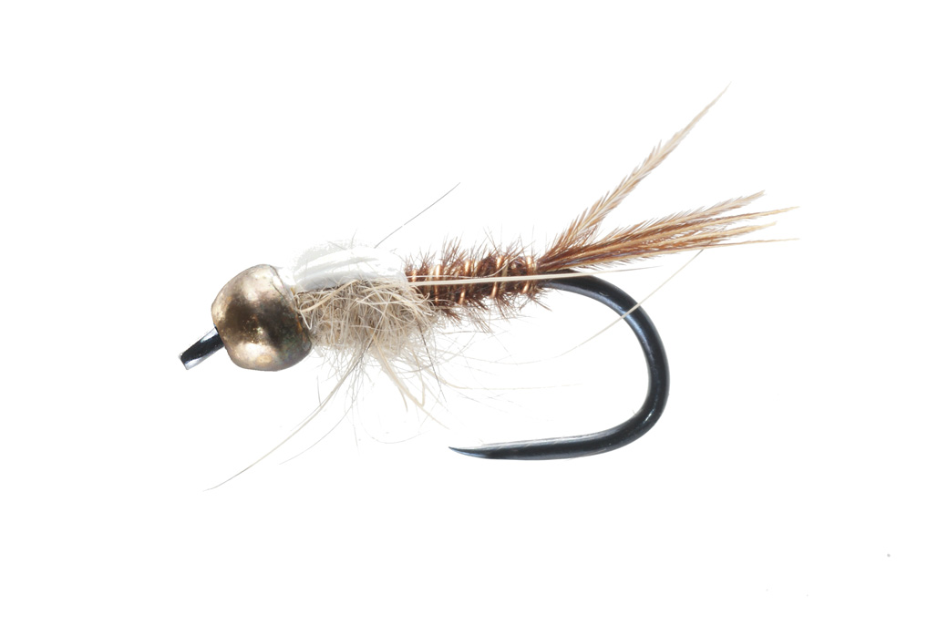P-21309_Soldarini_Pheasant_Tail_White_Back Soldarini Tungsten Nymphe - Pheasant Tail White Black