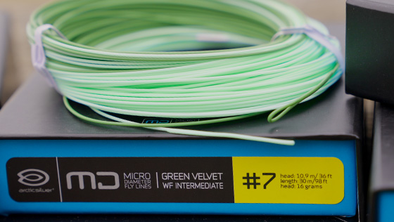 adh-fishing Test: Sea Trout Fly Lines by Arctic Silver