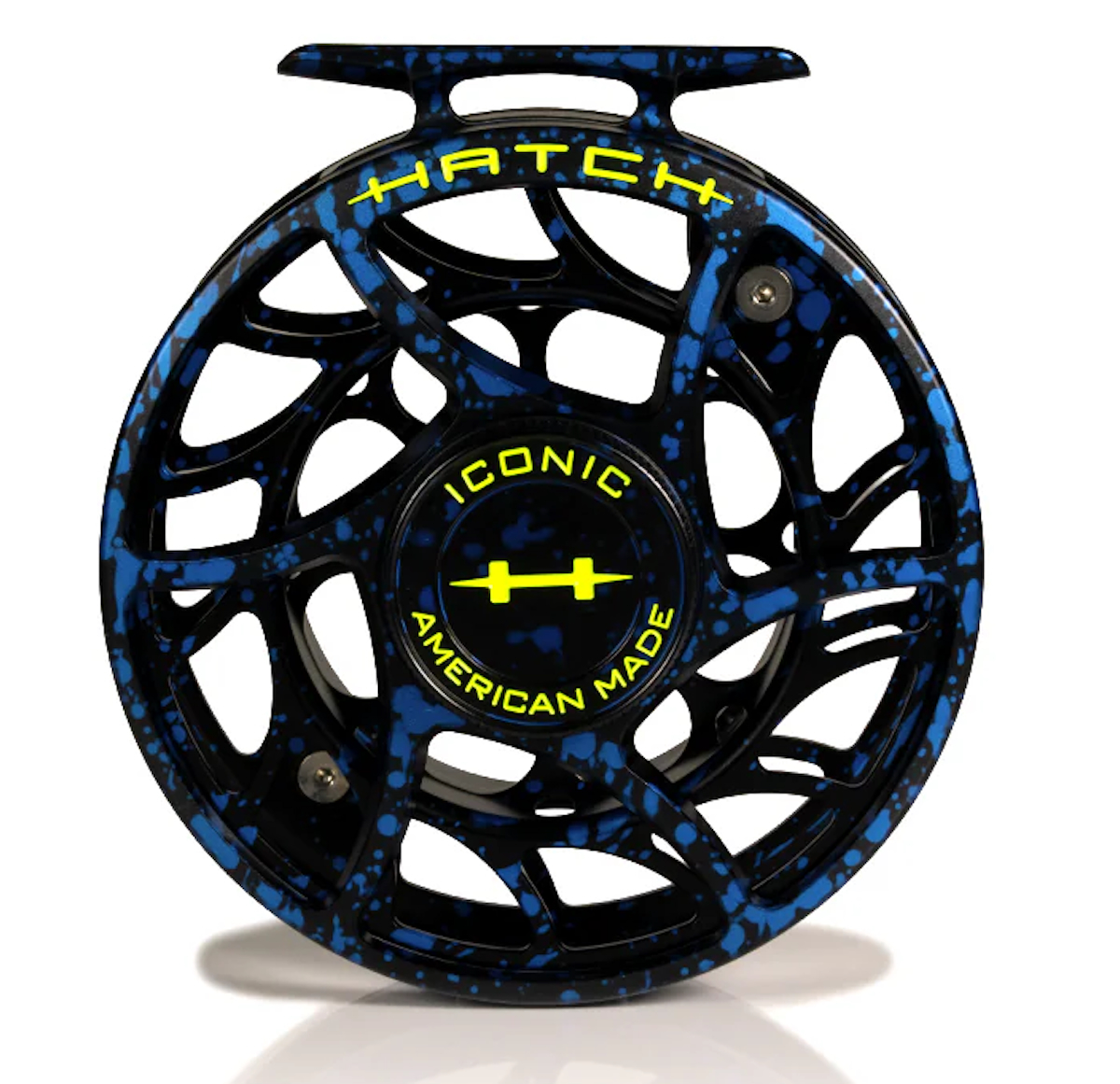 Hatch Limited Custom Dark Matter Iconic Reel Large Arbor Fly Reel