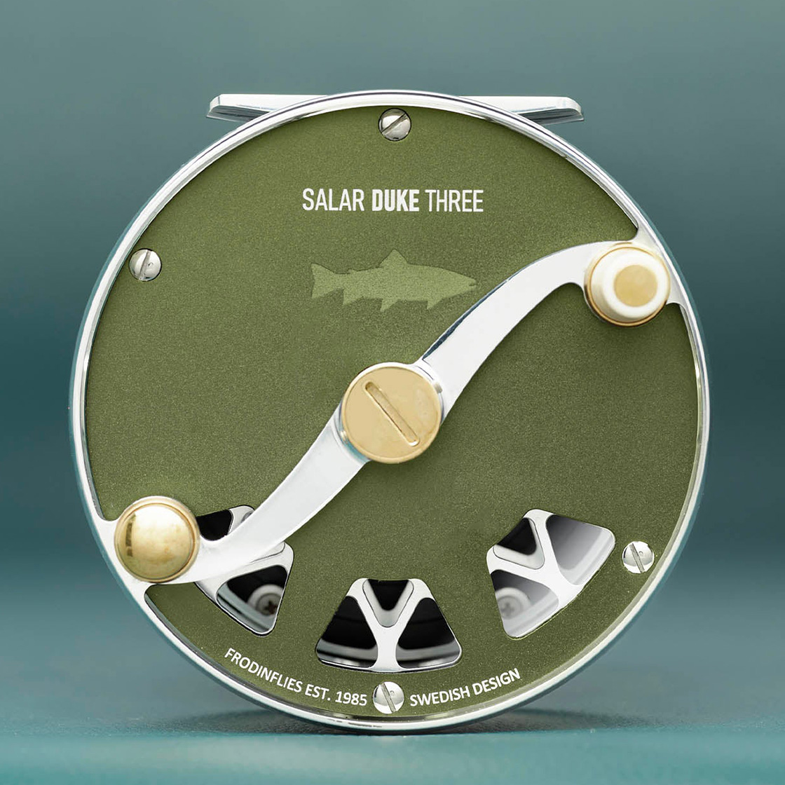 Frodin_Salar_Duke_Reel_Fliegenrolle_matte_hunter_green_3