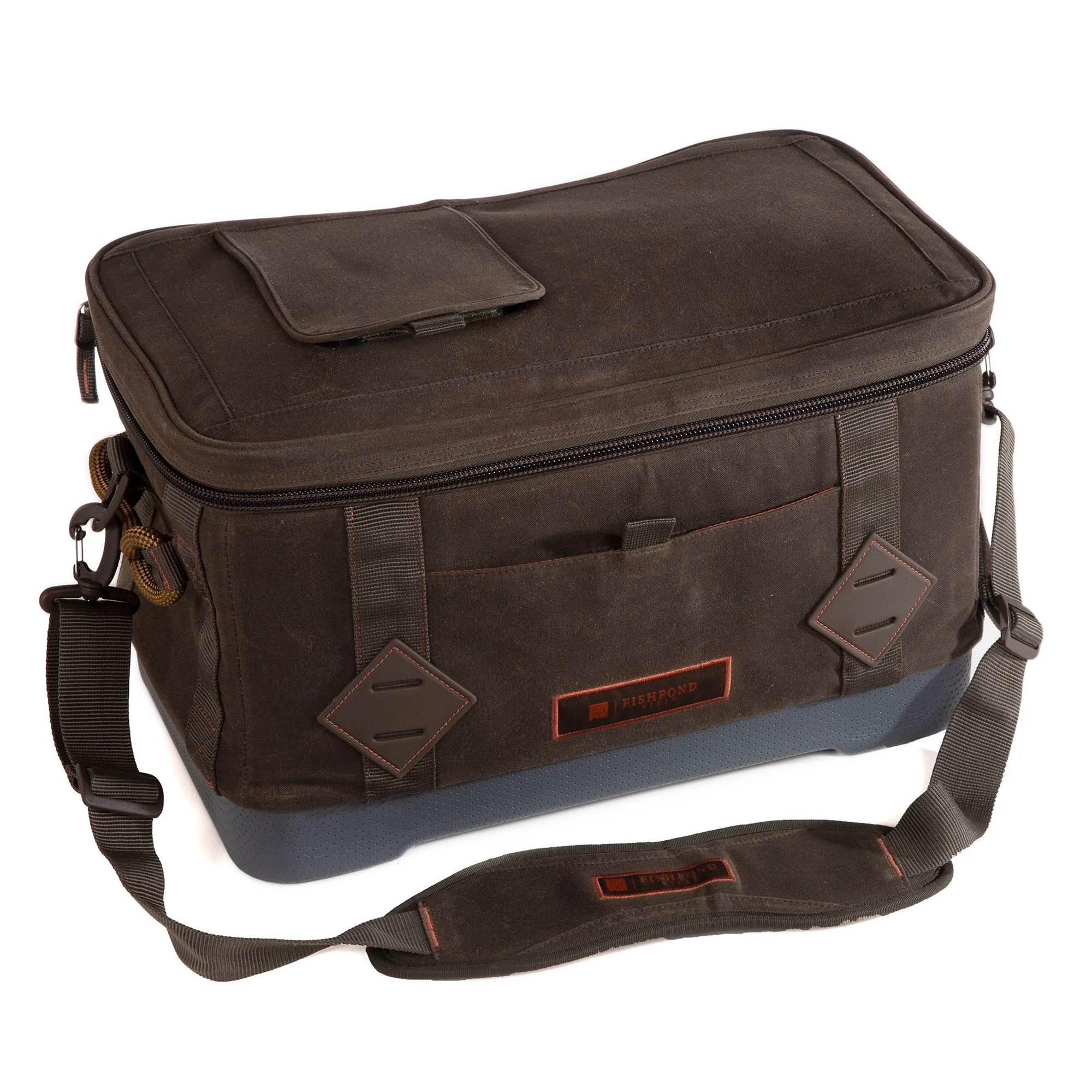 Fishpond Hailstorm Soft Cooler- Peat Moss Fishpond Hailstorm Soft Cooler- Peat Moss