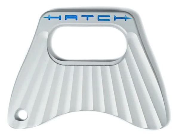 Hatch Fish Tail Bottle Opener Keychain clear
