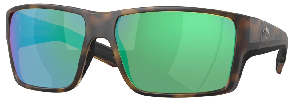 Costa Polarized Glasses Reefton Pro Matte Tortoise (Green Mirror 580G)