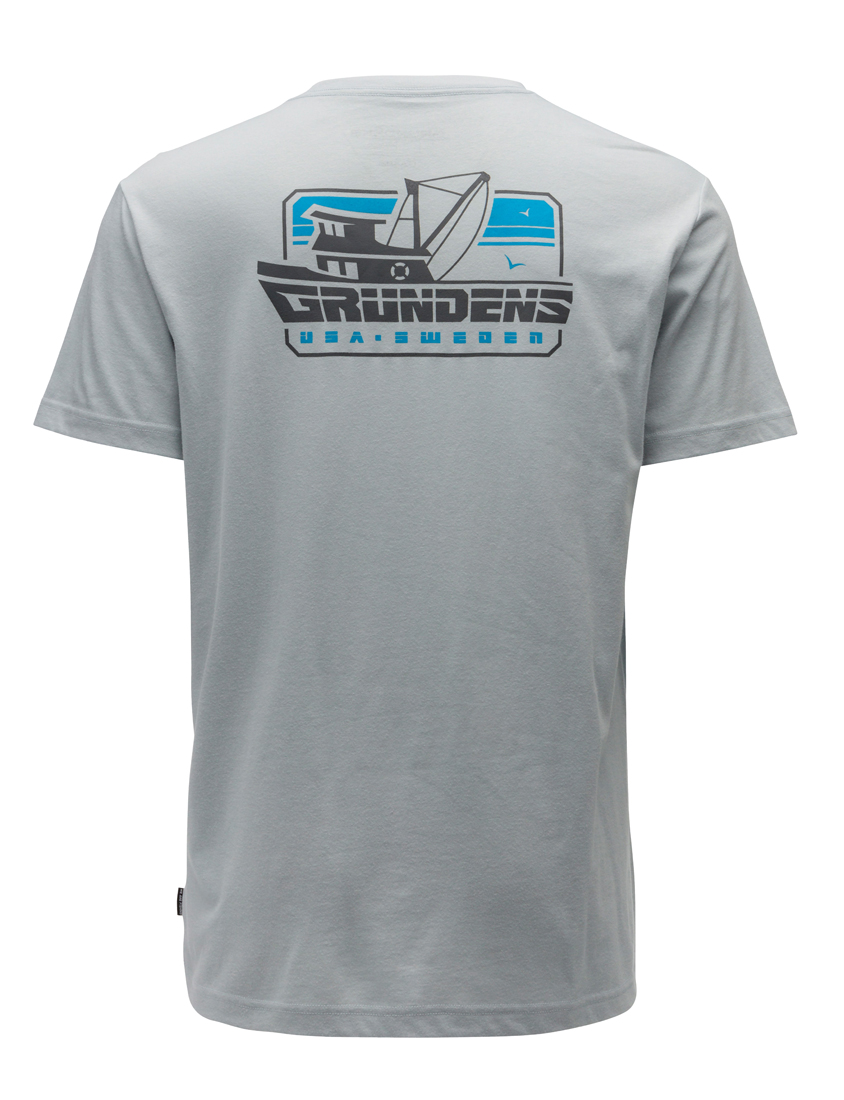 Grundéns Commercial Boat SS T-Shirt high rise grey