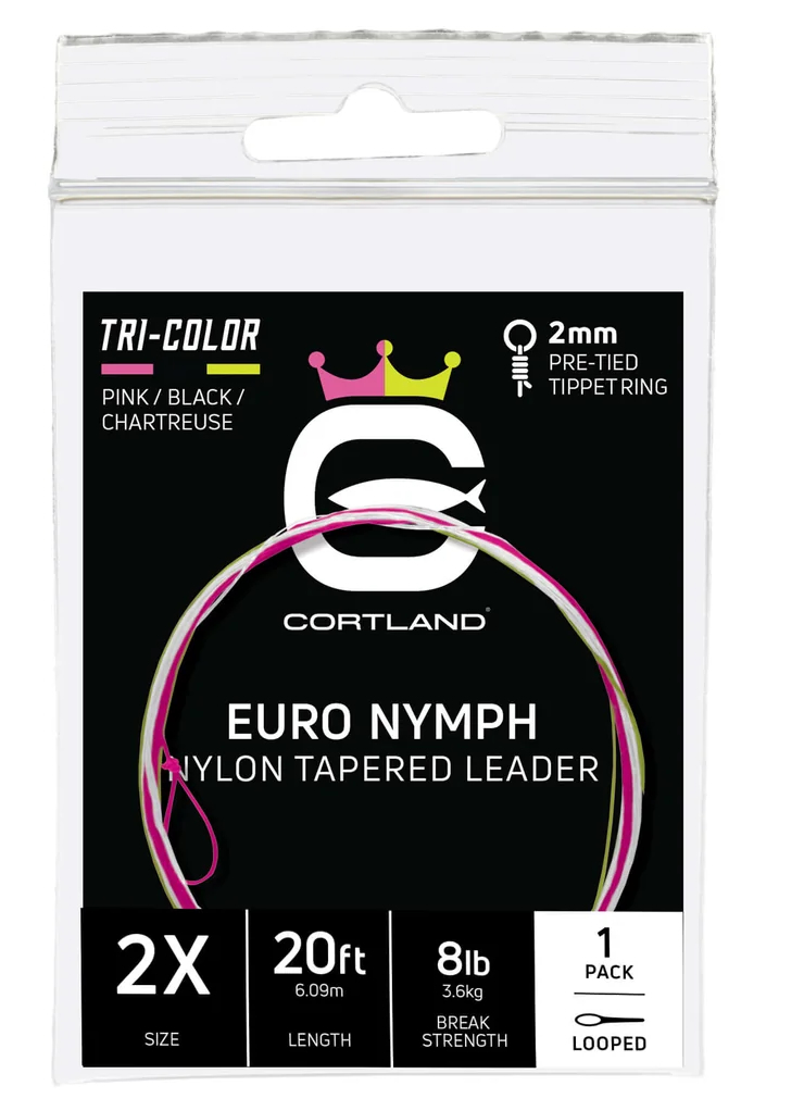 Cortland Euro Nymph Tapered Leader
