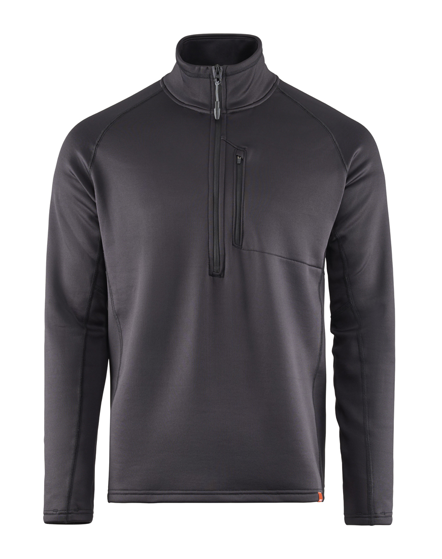 P-27575_Grundens_Grundies_Thermal_Half_Zip_Funktionsfleece_Jacke_black_1 Grundéns Grundies Thermal 1/2 Zip performance fleece Jacke black