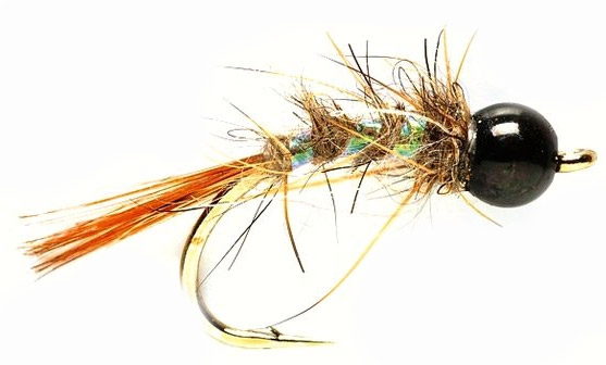 fulling_mill_hare_ear_black_head Fulling Mill Nymph - Terry's Black Head Hare Ear