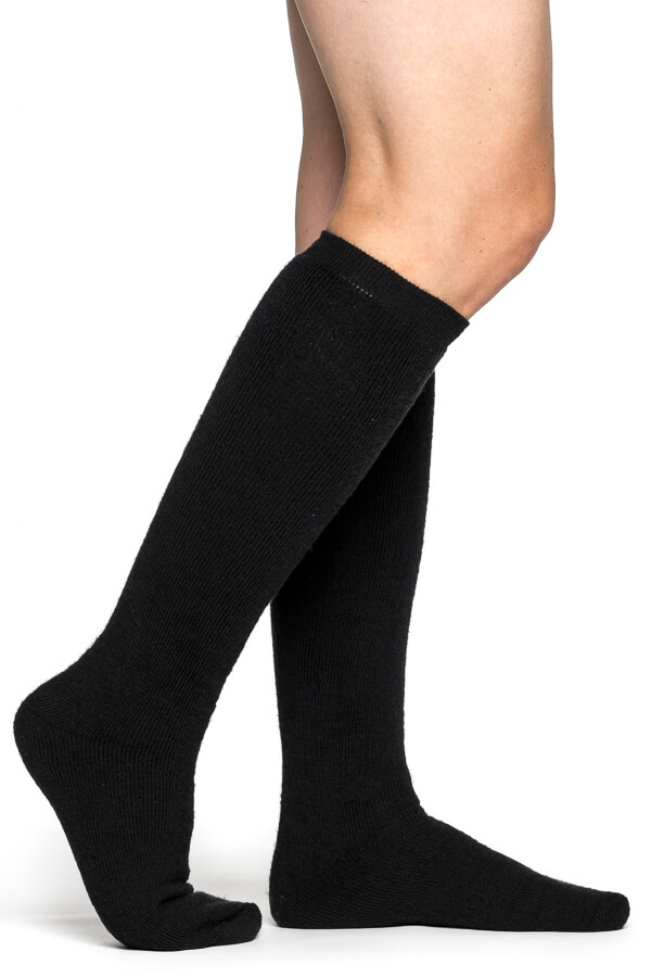 Woolpower-socks-knee-high-400-black Woolpower Socks Knee-High 400 black