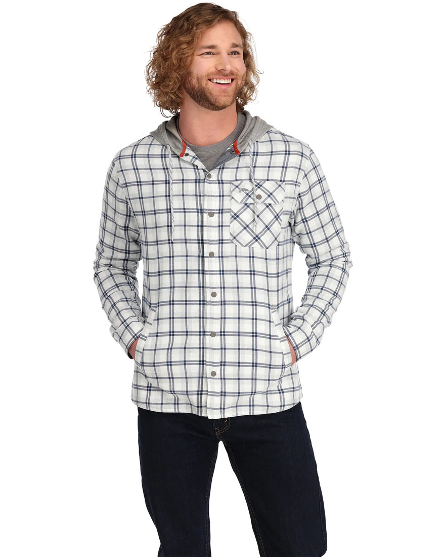 Simms_Santee_Flannel_Hoody_Hemd_multicolored_stripes_2 Beispielbild (andere Farbe)