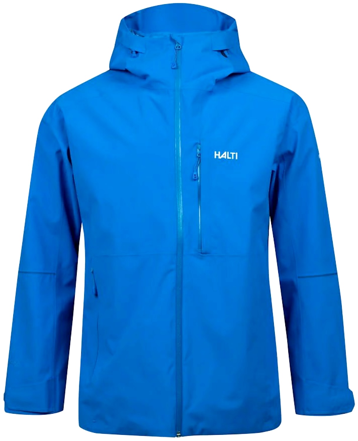 Halti Staala DX waterproof outdoor jacket Electric Blue Lemonade