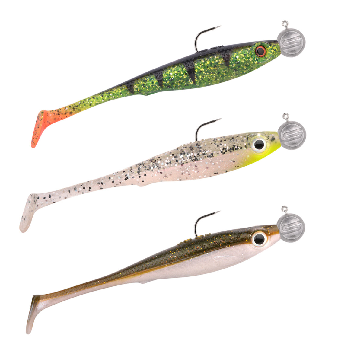 P-19087_spro_iris-pop_eye-softlures_to-go_TITEL Spro Iris Pop-Eye Softlures To Go Set of 2 - 8 cm