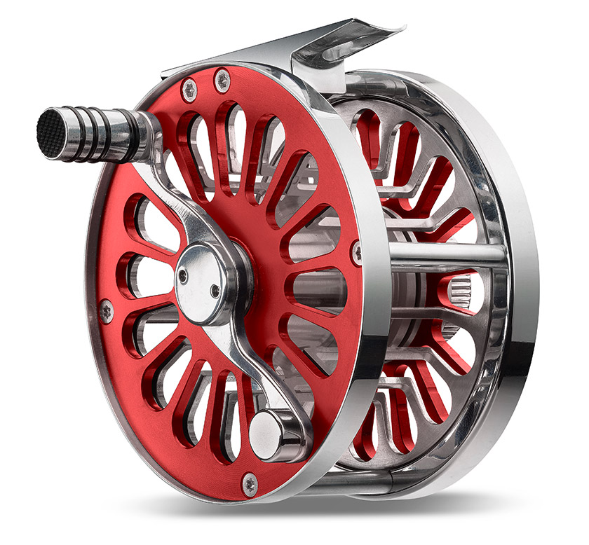 Vosseler Passion Alu Fly Reel red