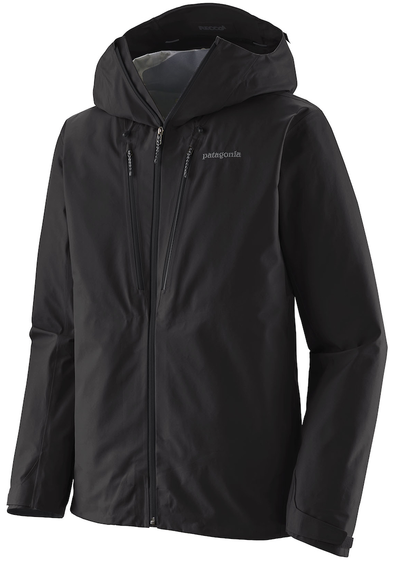 P-24765_Patagonia_Triolet_Jackt_Black_ Patagonia Triolet Jacket GoreTex rain jacket BLK