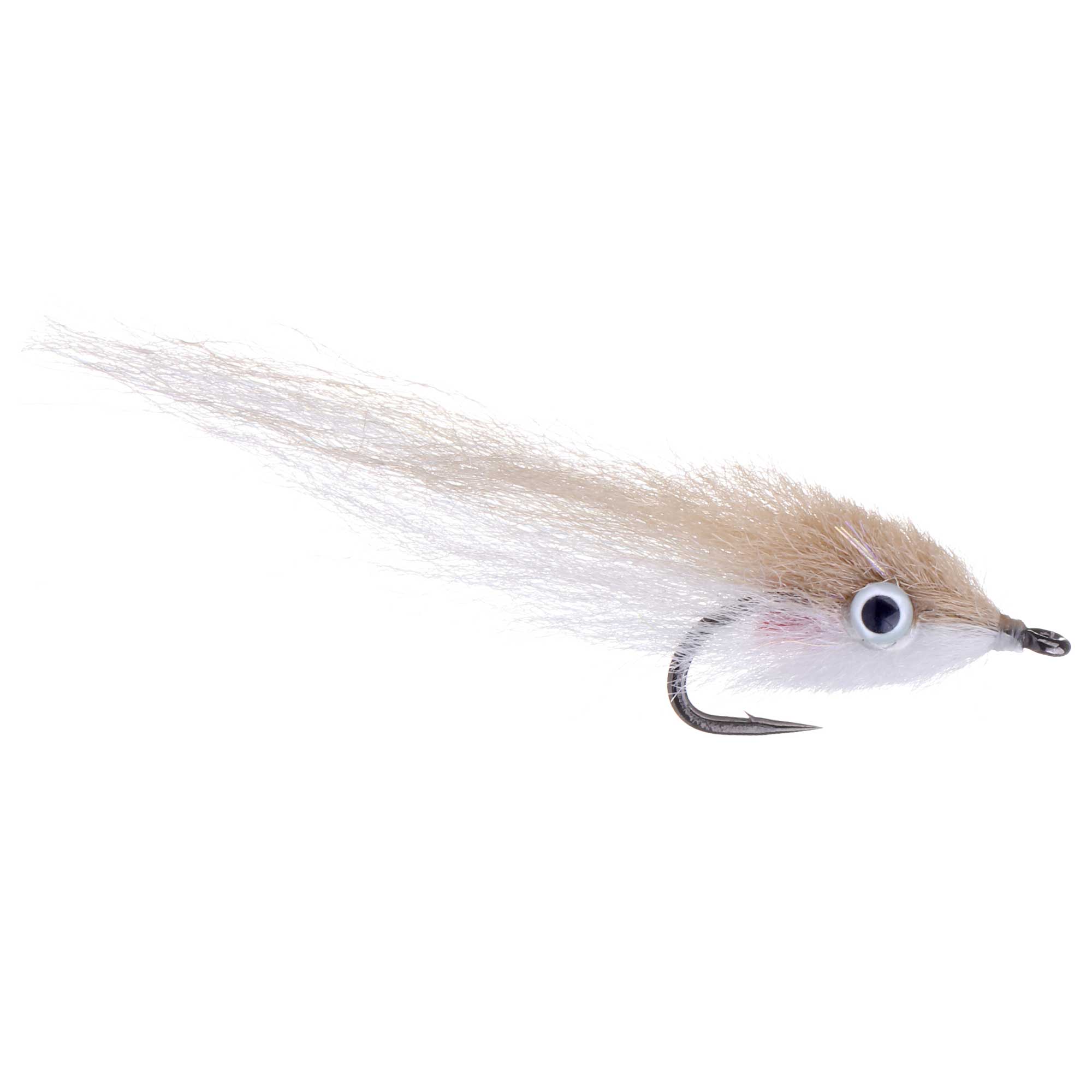 Enrico Puglisi PERFECT MINNOW STREAMER - TAN / WHITE - #2