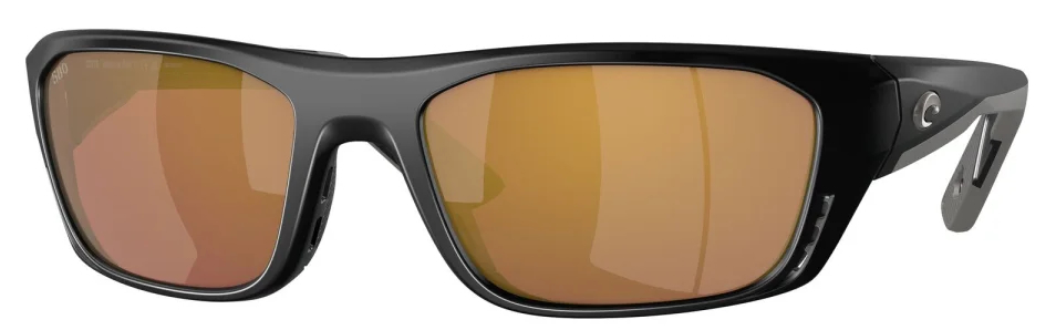 Costa Polarized Glasses Whitetip PRO Matte Black (Gold Mirror 580G)