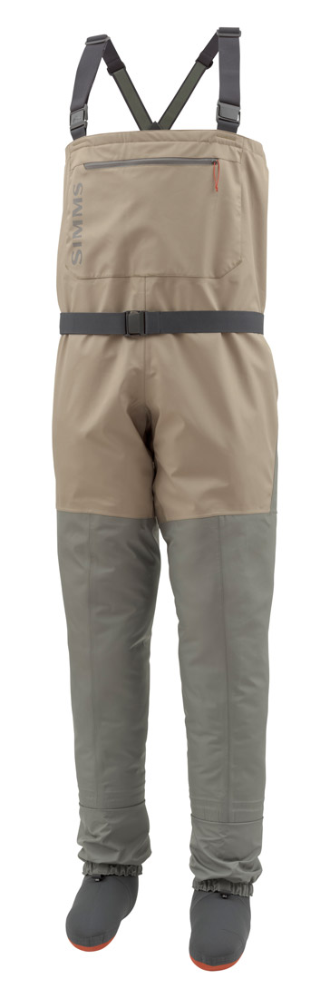 Simms Tributary Stockingfoot Waders tan
