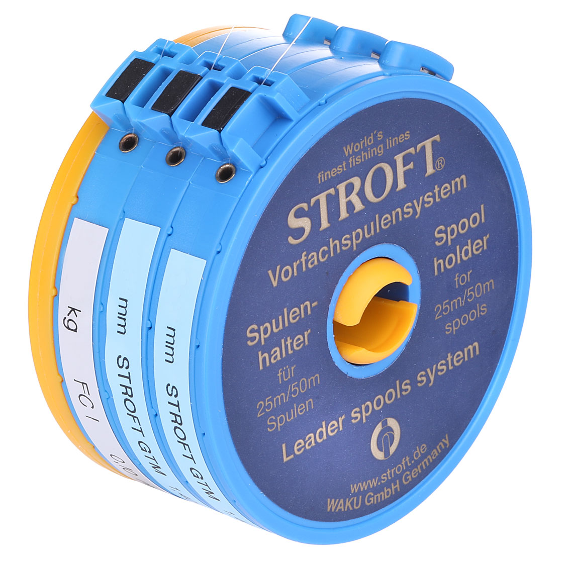 P-24094_stroft_vorfachspulenhalter_3-rollen Beispiel (einzelne Spulen nicht enthalten)