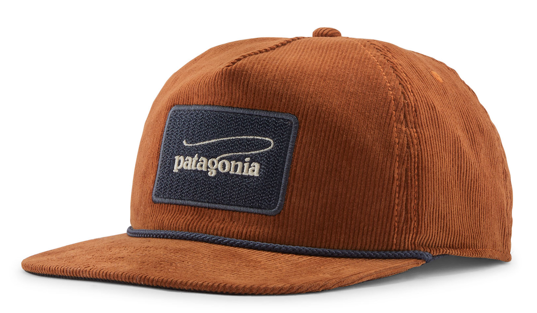 Patagonia Fly Catcher Hat Cap CLRN Casting Logo - Robin Brown