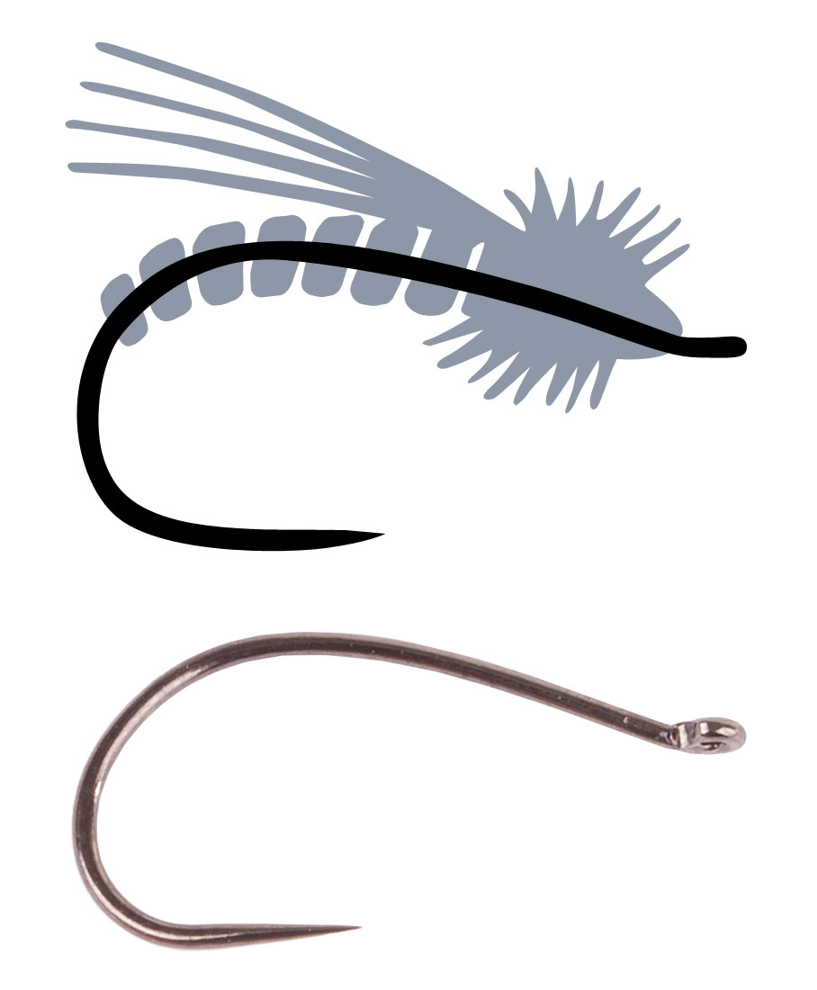 Tunca Fly Hook TE100 Caddies Pupae