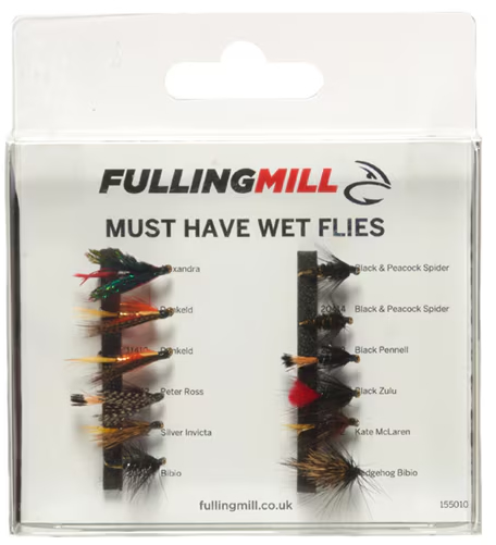 P-26890_Fulling_MIll_Must_Have_Wets_Fliegenset_ Fulling Mill Fliegenset Must Have Wets Wet Flies