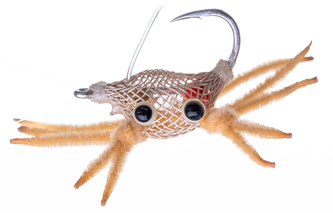 Fishient H2O Saltwater Fly - Flexo Crab tan