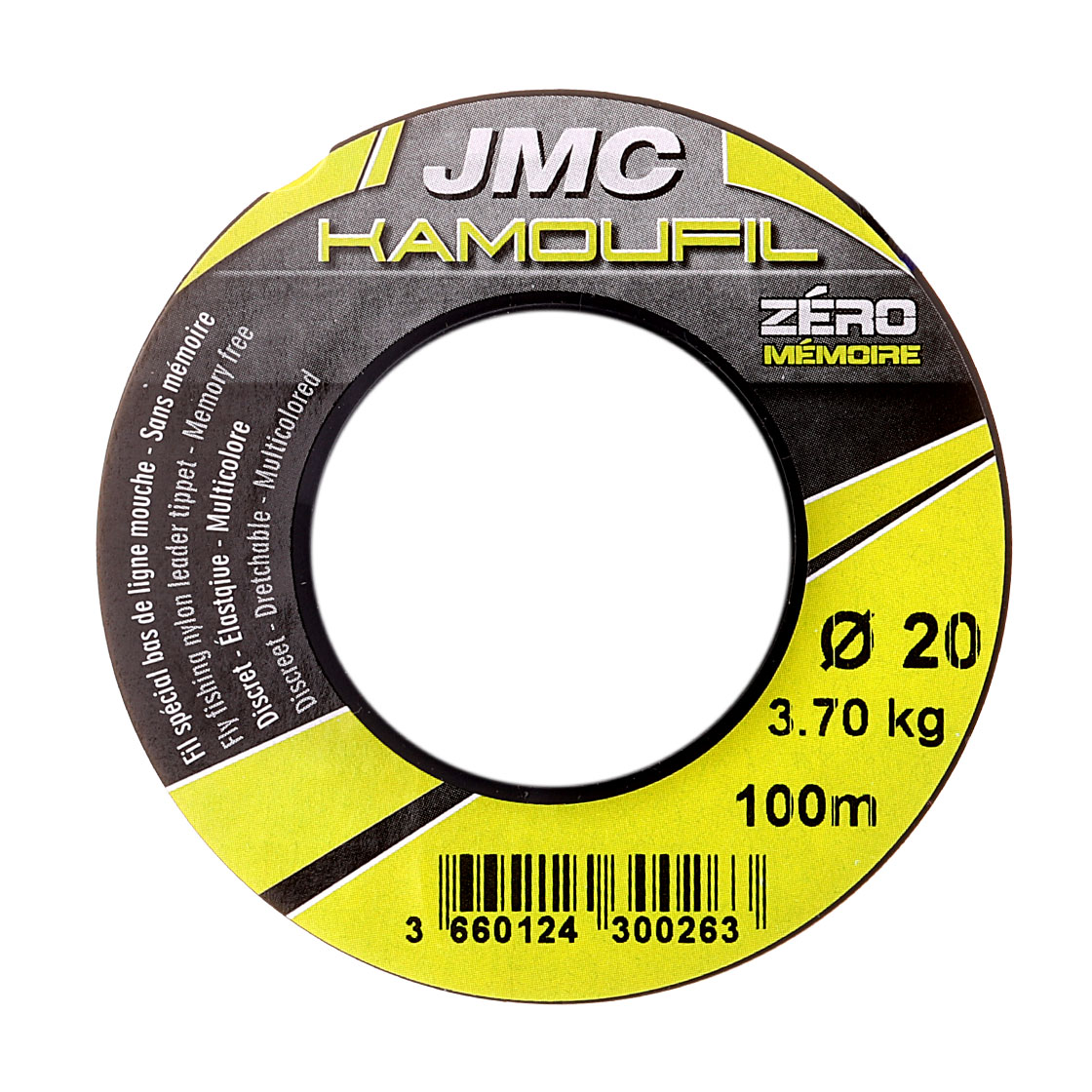 JMC Kamoufil Euro Nymph Mono 100m ECO Spool