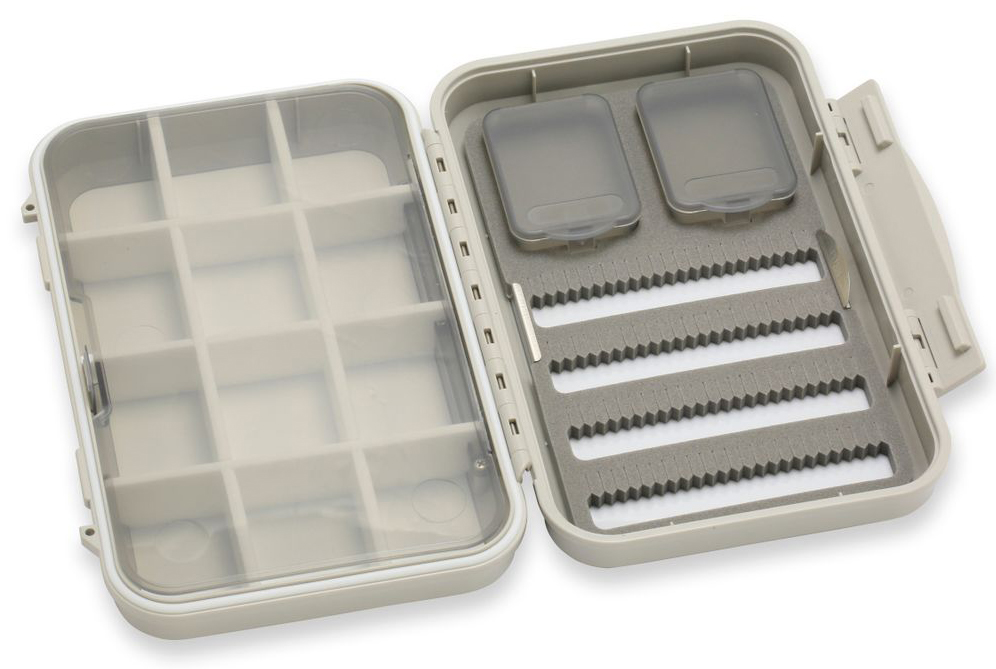 C&F Design CF-2304DD+ Dry Dropper Fly Case Medium off-white
