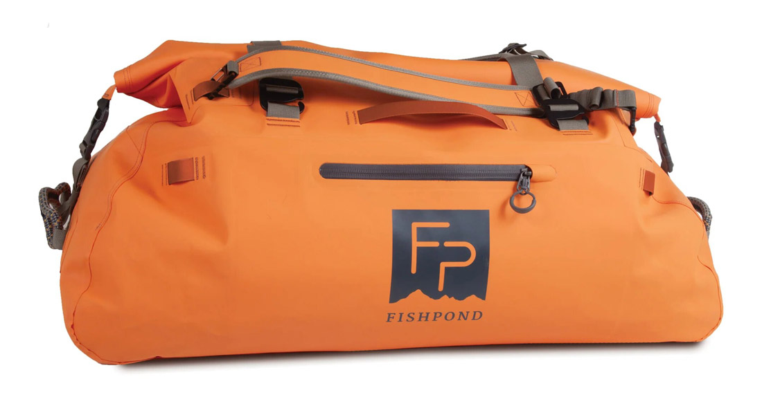 Fishpond Thunderhead Large Roll-Top Duffel Eco cutthroat orange
