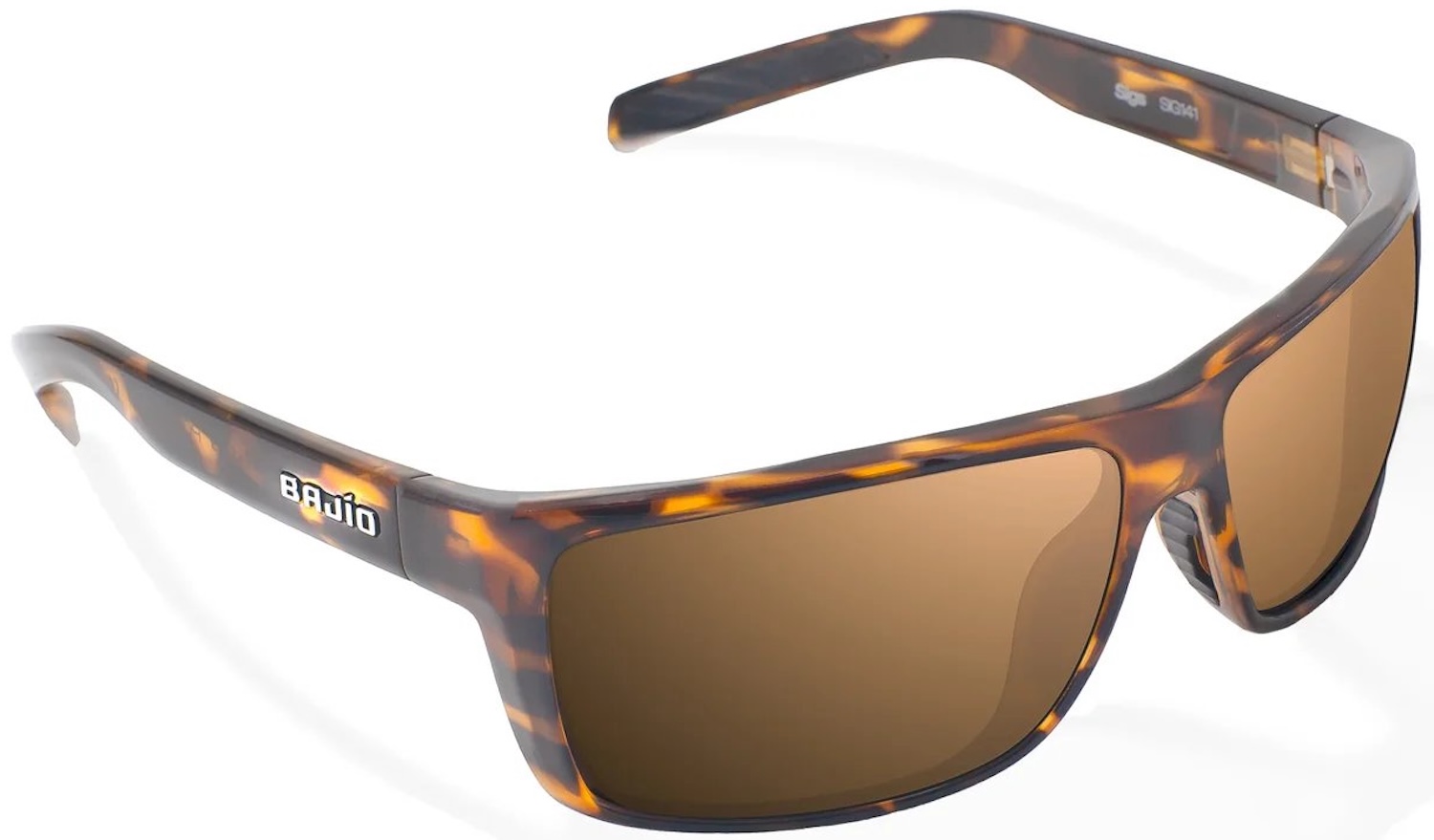 Bajio polarised sunglasses Sigs - Brown Tortoise Gloss (Copper Glass)