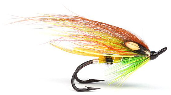 Guideline Salmon Fly - Green Highlander Double