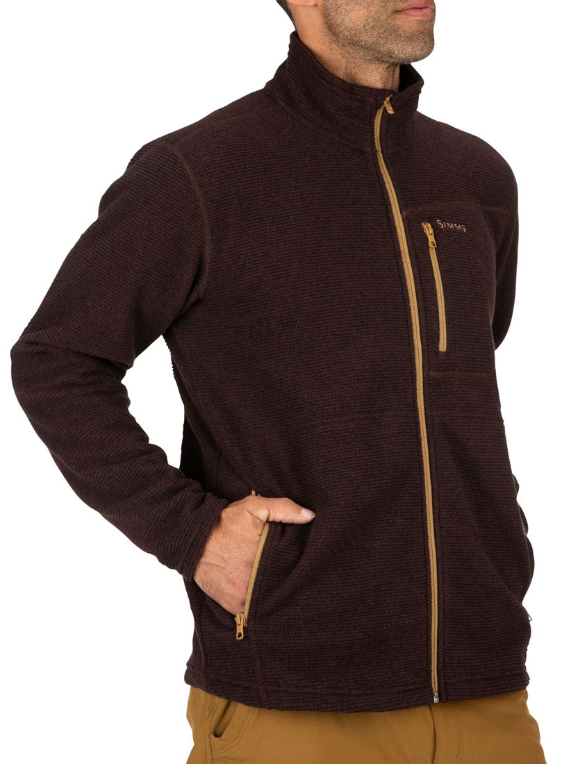 Simms_Rivershed_Full_Zip_Pullover_forest_2 Beispielbild (andere Farbe)